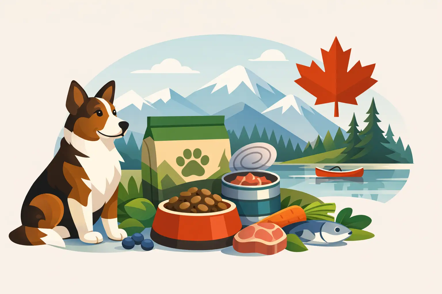 Quelle nourriture pour chien canadienne choisir ?