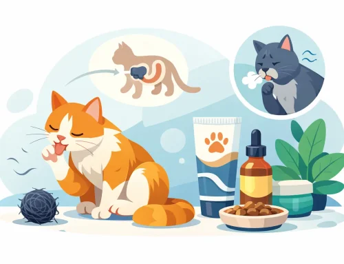Remède contre les boules de poils du chat